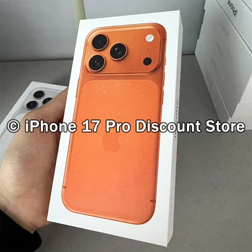 iPhone 17 Pro Cosmic Orange